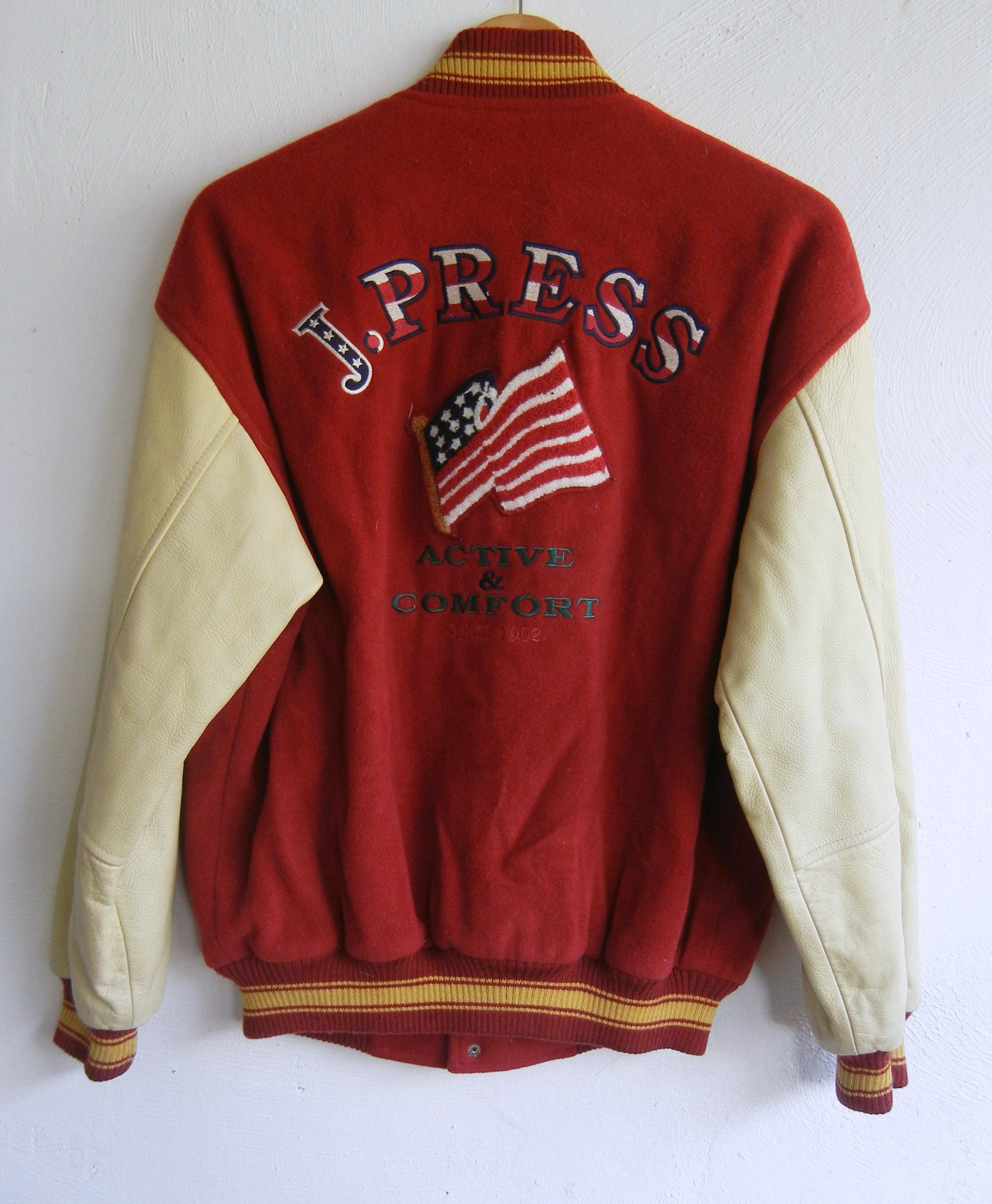 ジャケット・アウター 90's J.PRESS Wool&Leather Stadium JKT J.PRESS 90's vintage stadium jacket M | eBay
