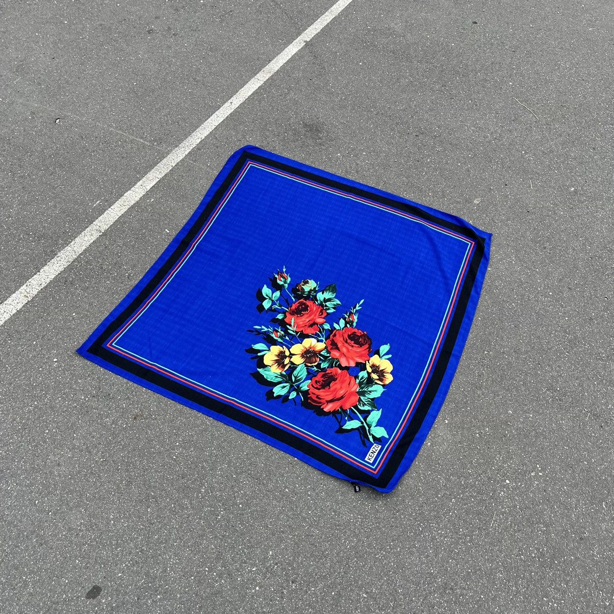 Kenzo Kenzo Floral Scarf Size ONE SIZE - 4 Thumbnail