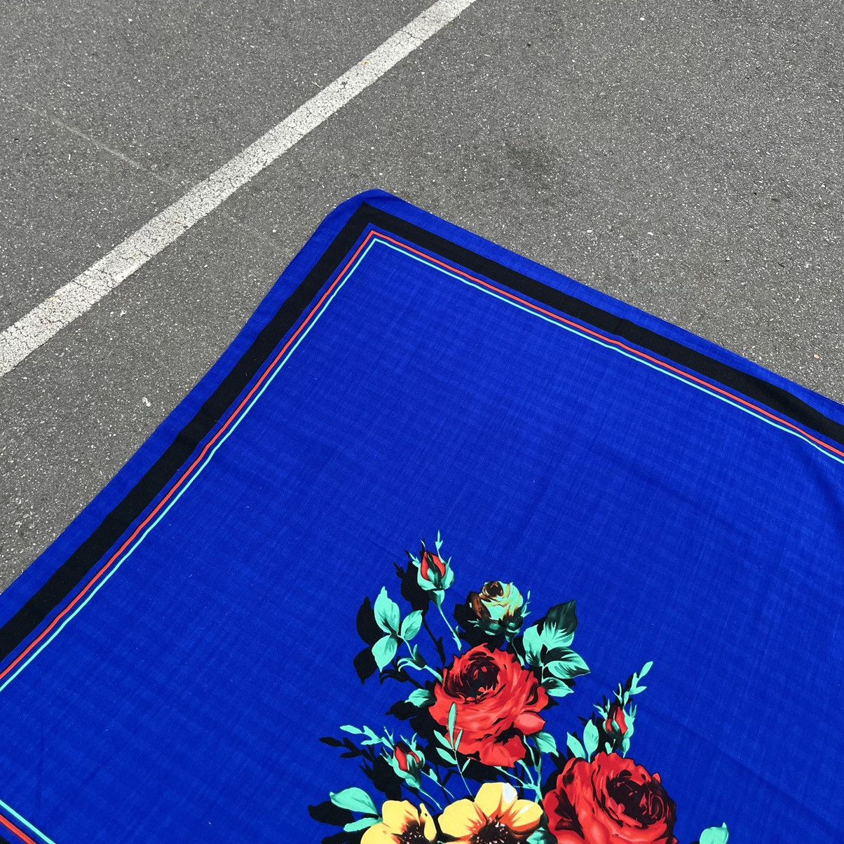 Kenzo Kenzo Floral Scarf Size ONE SIZE - 7 Thumbnail