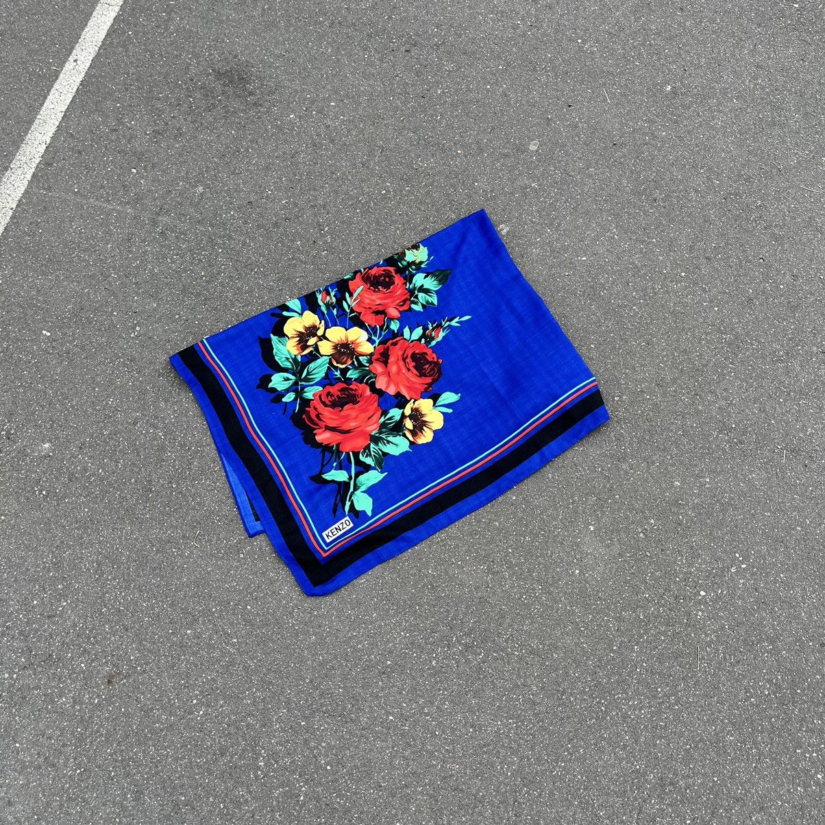 Kenzo Kenzo Floral Scarf Size ONE SIZE - 1 Thumbnail