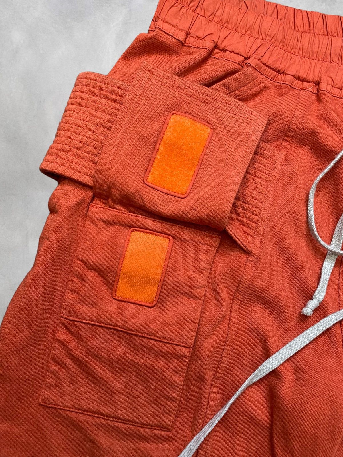Rick Owens Rick Owens Creatch Cargo Pants Orange XS Jogger Sweats Size US 30 / EU 46 - 13 Thumbnail