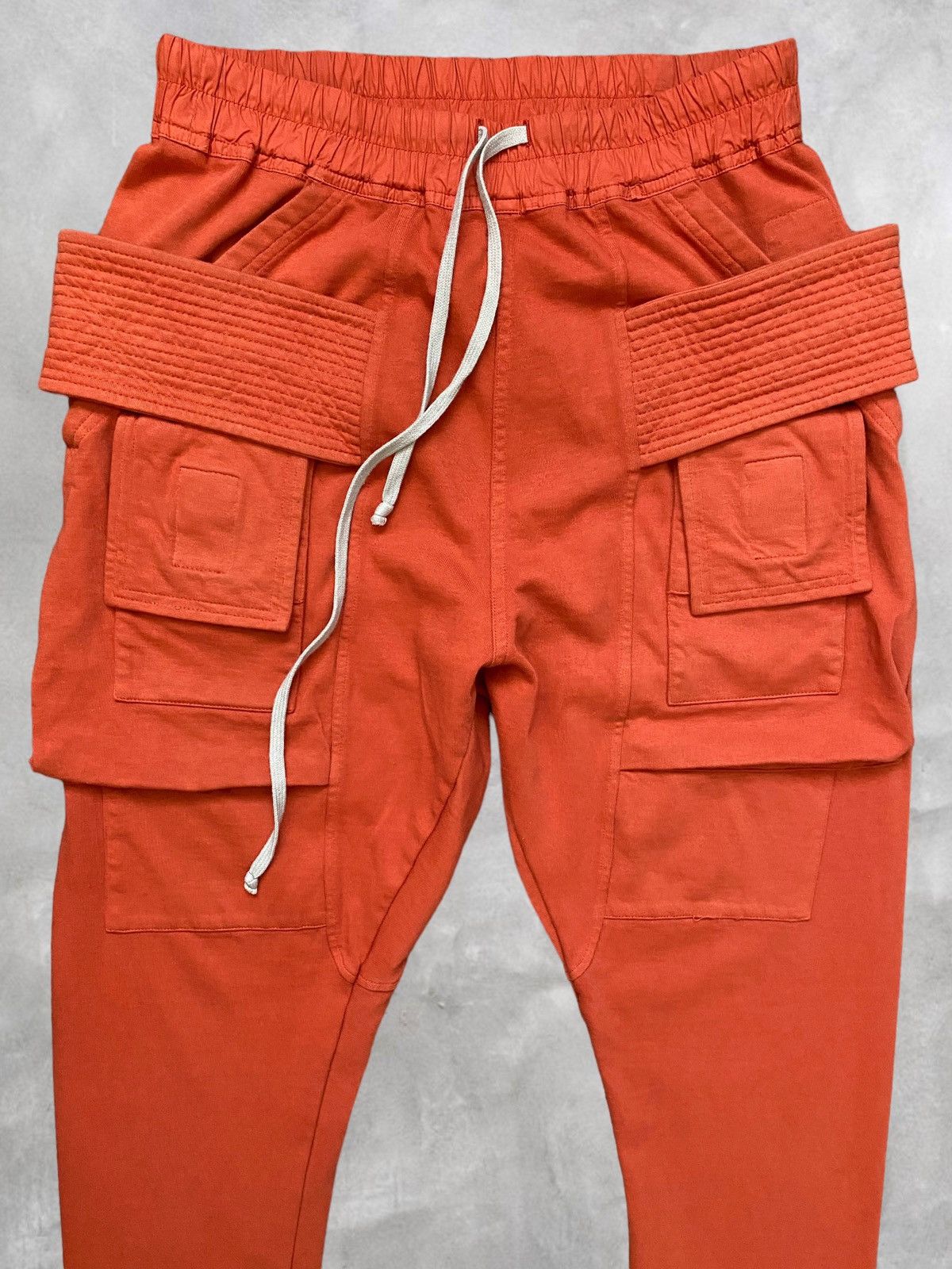 Rick Owens Rick Owens Creatch Cargo Pants Orange XS Jogger Sweats Size US 30 / EU 46 - 6 Thumbnail
