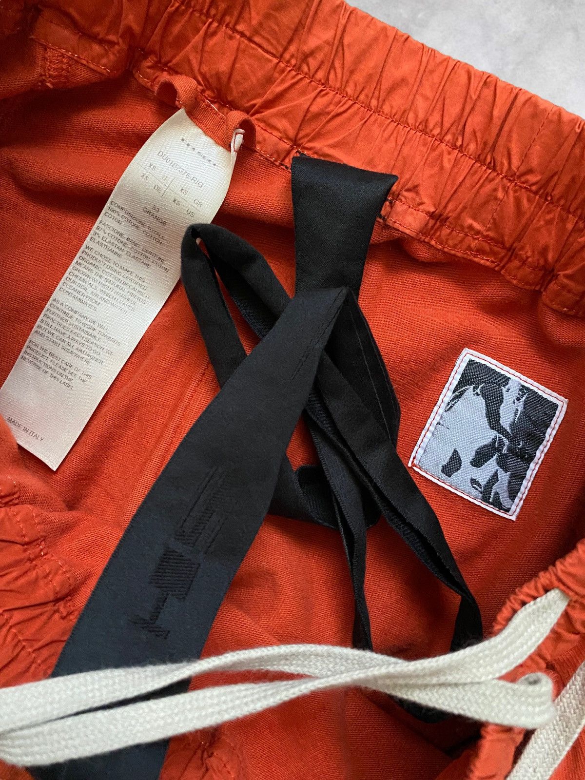 Rick Owens Rick Owens Creatch Cargo Pants Orange XS Jogger Sweats Size US 30 / EU 46 - 20 Thumbnail