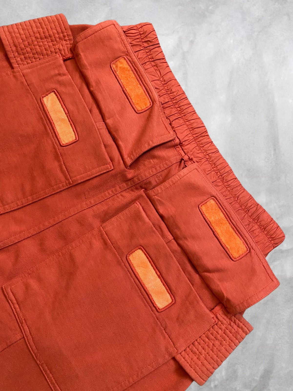 Rick Owens Rick Owens Creatch Cargo Pants Orange XS Jogger Sweats Size US 30 / EU 46 - 15 Thumbnail