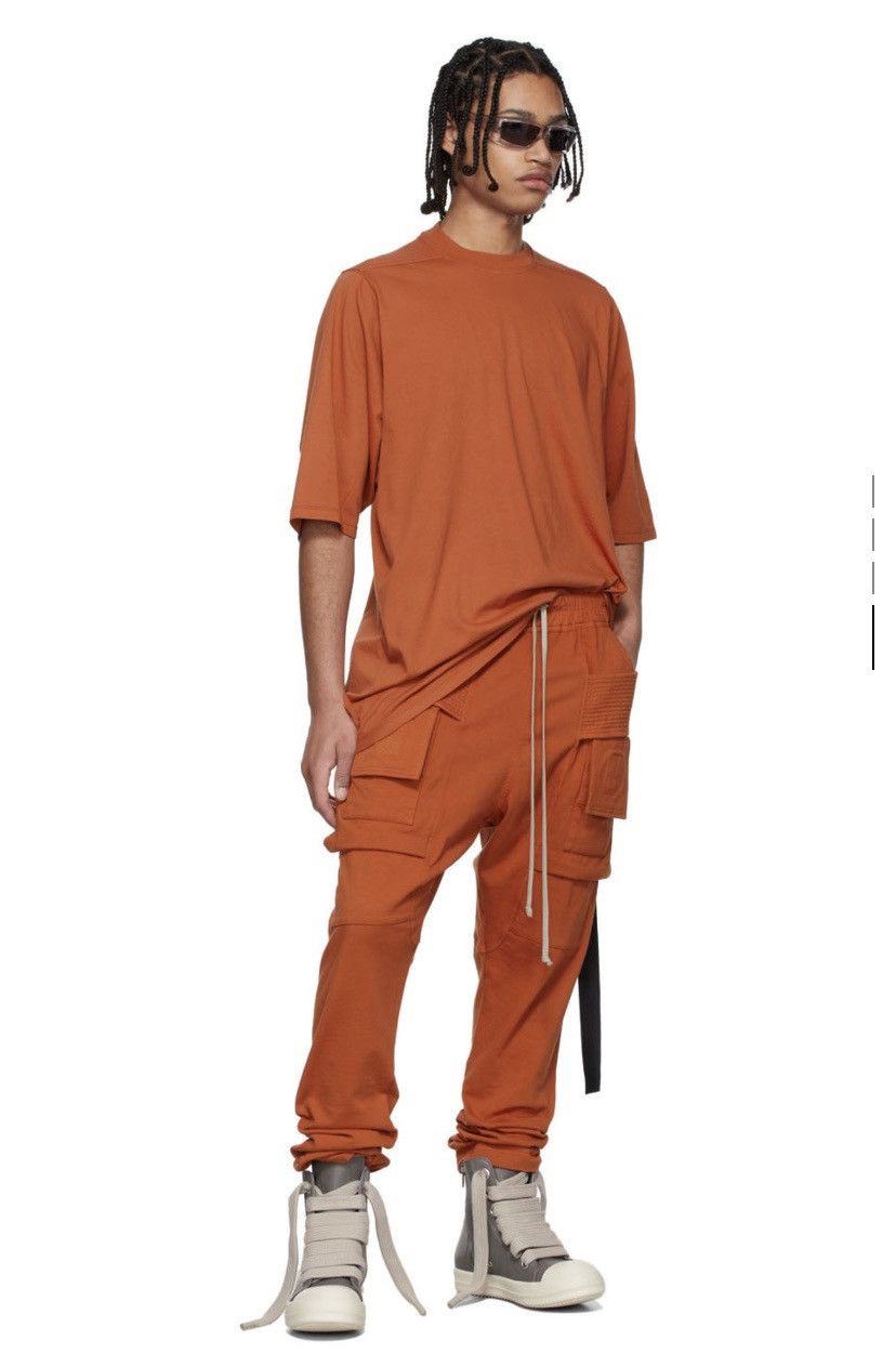 Rick Owens Rick Owens Creatch Cargo Pants Orange XS Jogger Sweats Size US 30 / EU 46 - 4 Thumbnail