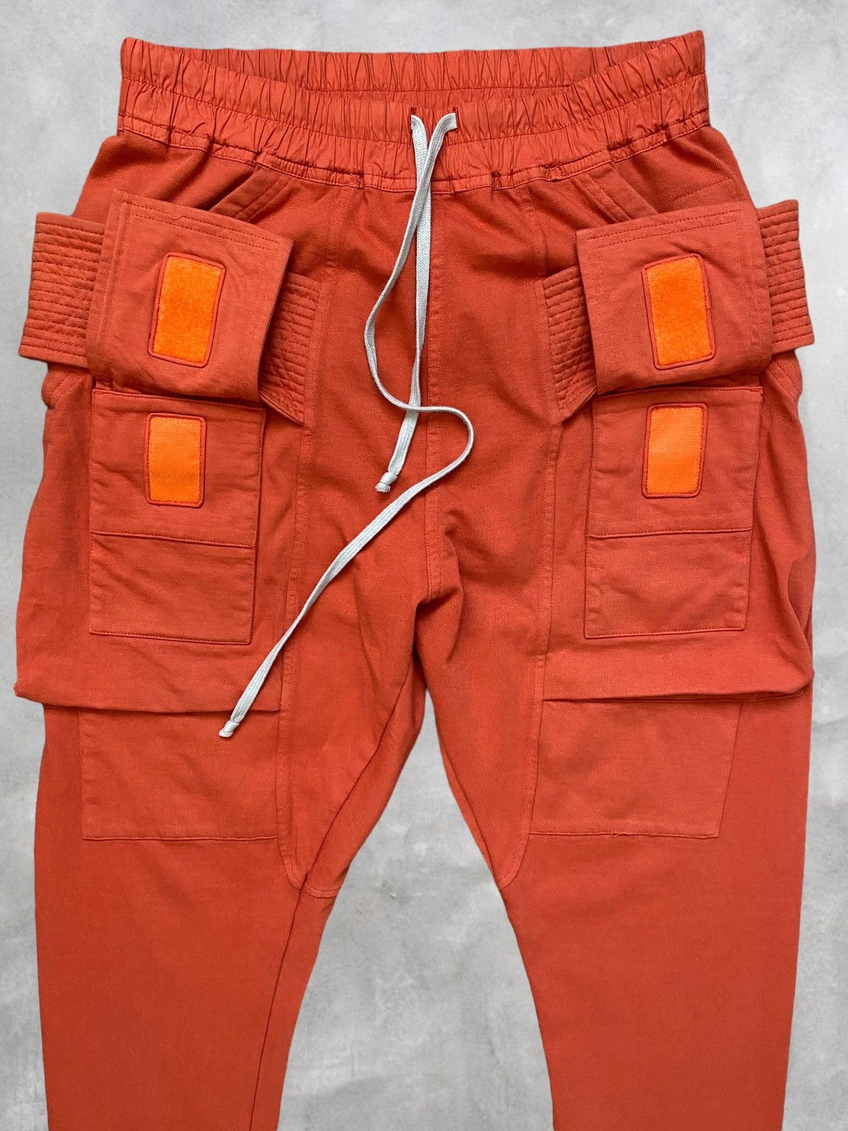 Rick Owens Rick Owens Creatch Cargo Pants Orange XS Jogger Sweats Size US 30 / EU 46 - 7 Thumbnail