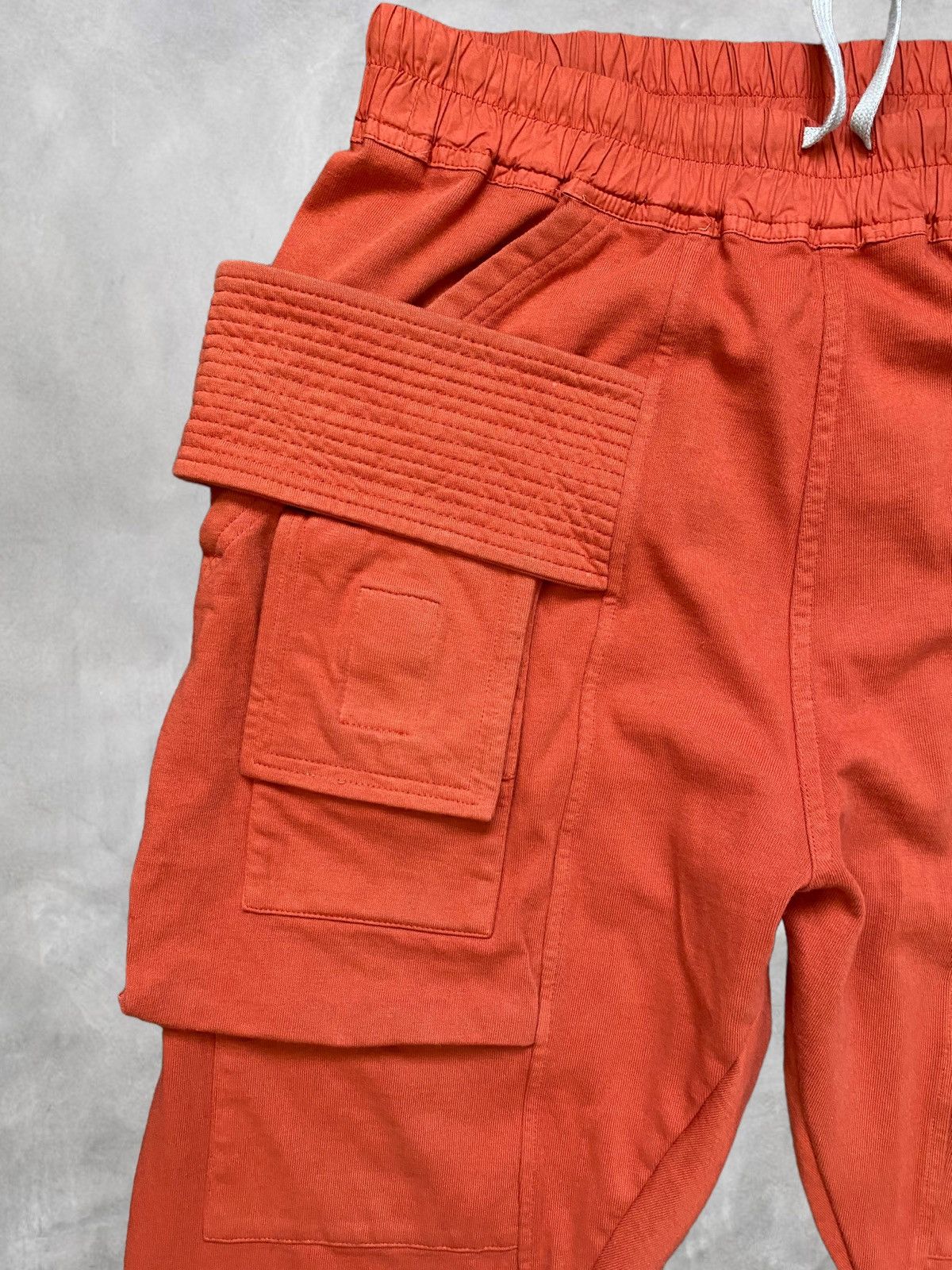 Rick Owens Rick Owens Creatch Cargo Pants Orange XS Jogger Sweats Size US 30 / EU 46 - 8 Thumbnail