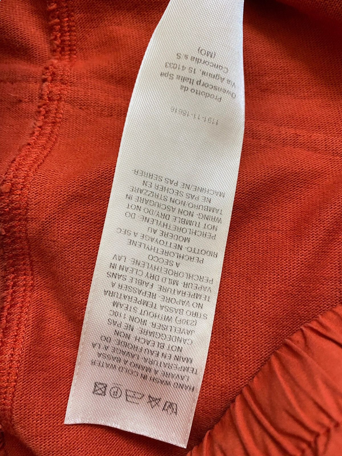 Rick Owens Rick Owens Creatch Cargo Pants Orange XS Jogger Sweats Size US 30 / EU 46 - 19 Thumbnail