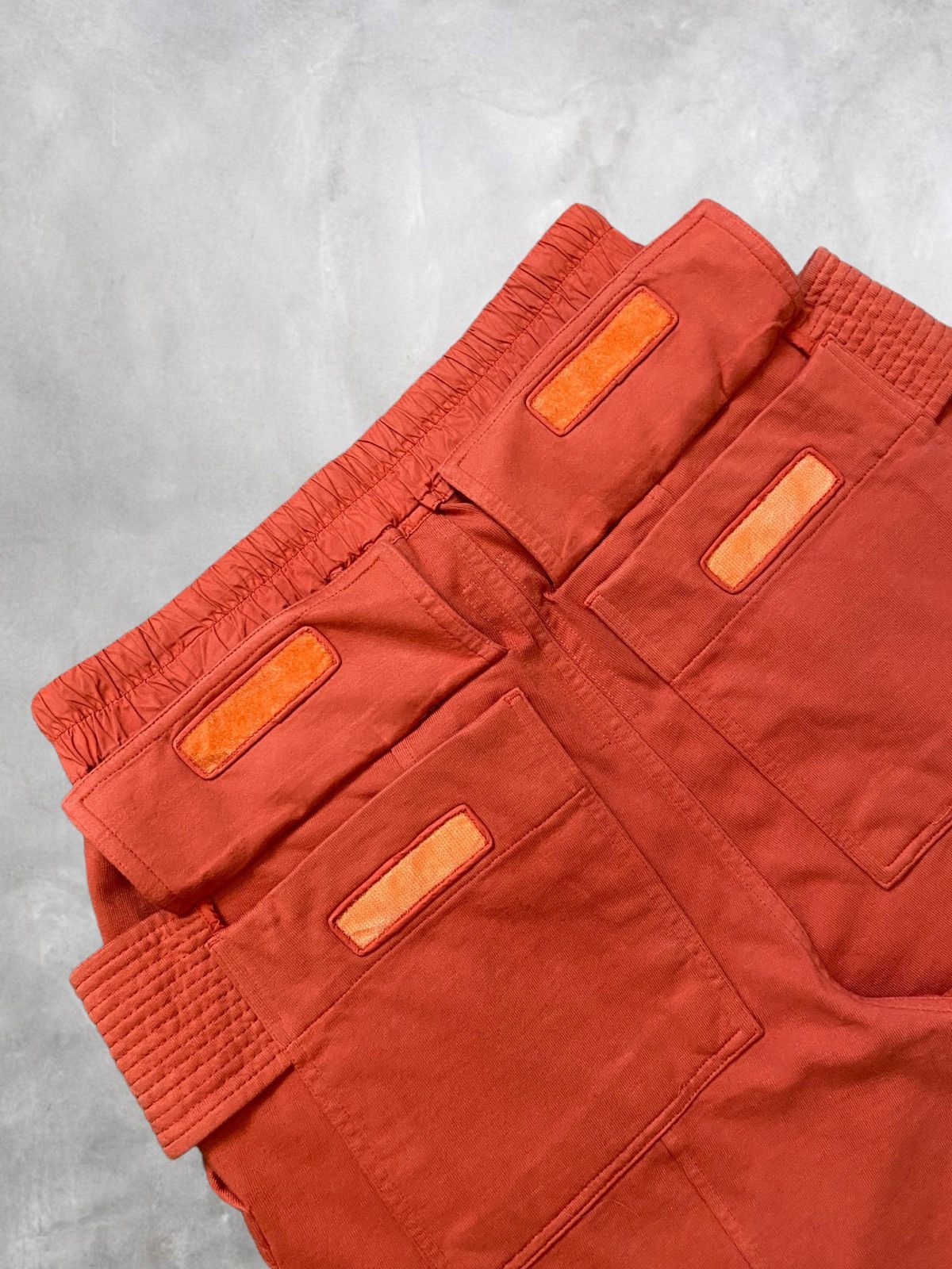 Rick Owens Rick Owens Creatch Cargo Pants Orange XS Jogger Sweats Size US 30 / EU 46 - 12 Thumbnail