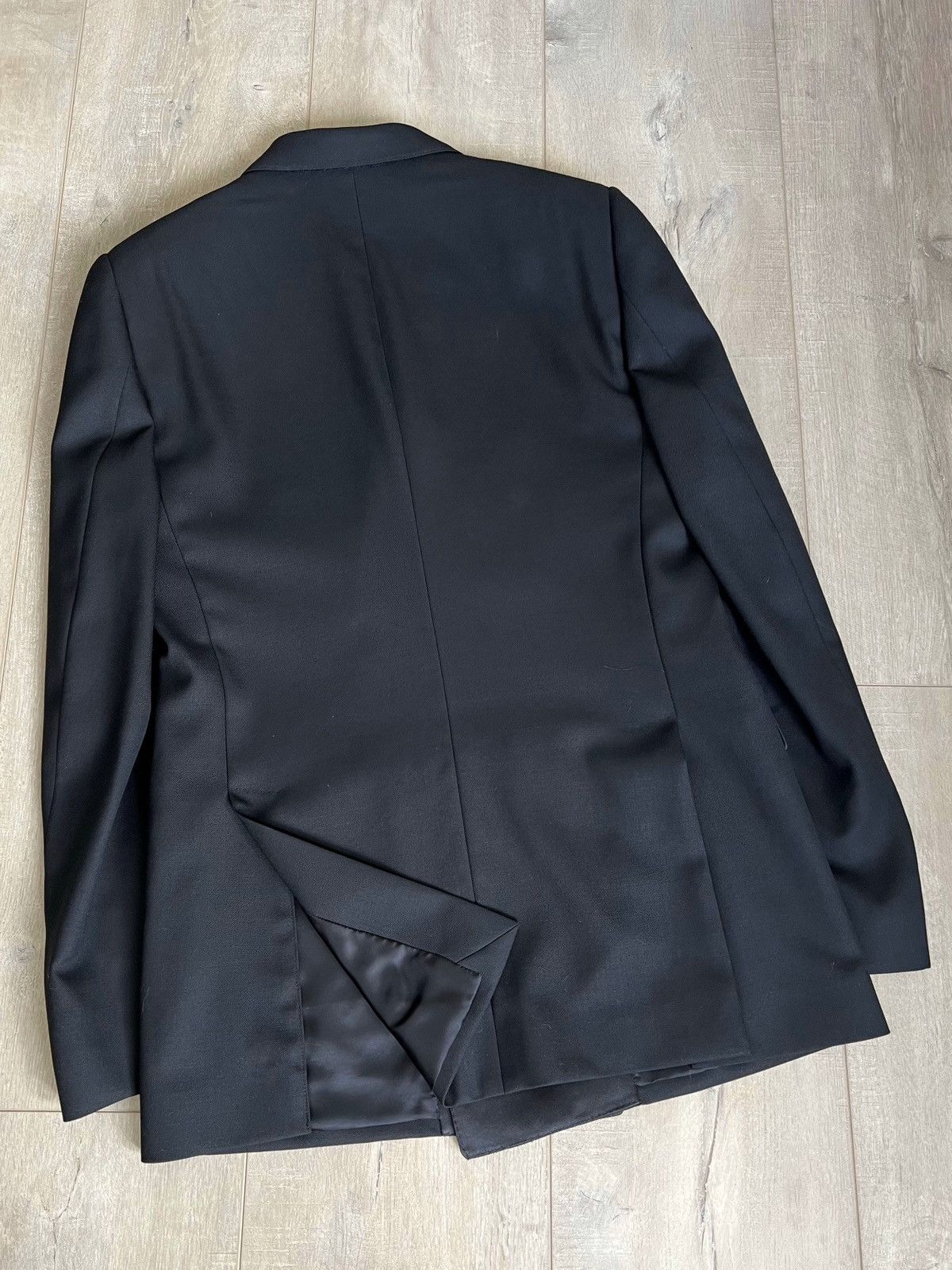 Celine × Hedi Slimane SS20 Double Satin Collar Jacket sz50 Size 50S - 4 Thumbnail