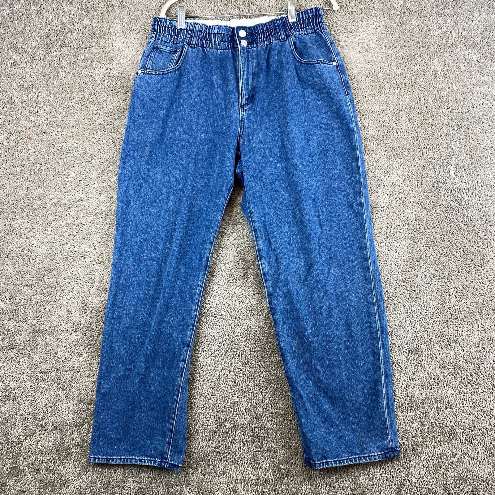 Loft LOFT Made And Loved Straight Jeans Women's Large Blue High Rise ...