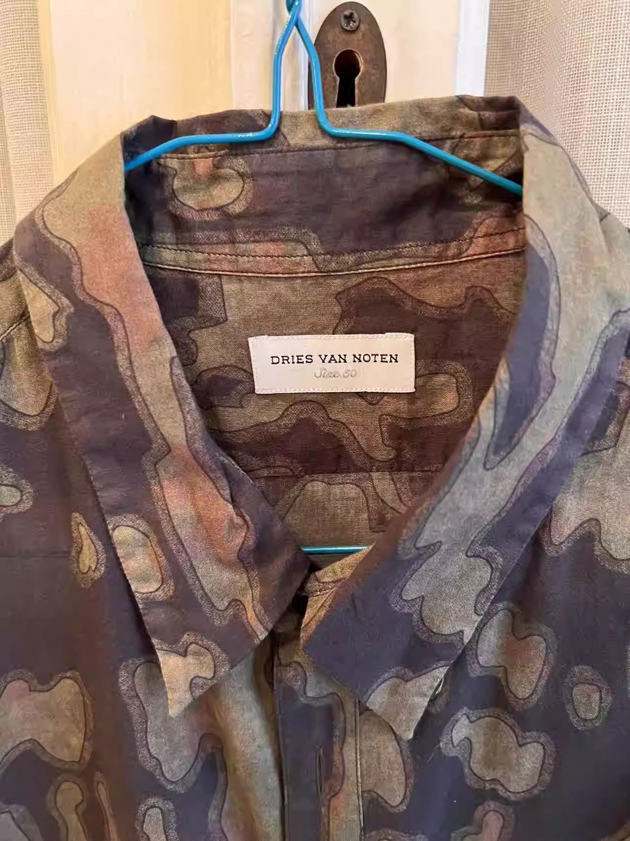 Dries Van Noten DRIES VAN NOTEN men's long-sleeved shirts Size US M / EU 48-50 / 2 - 4 Thumbnail