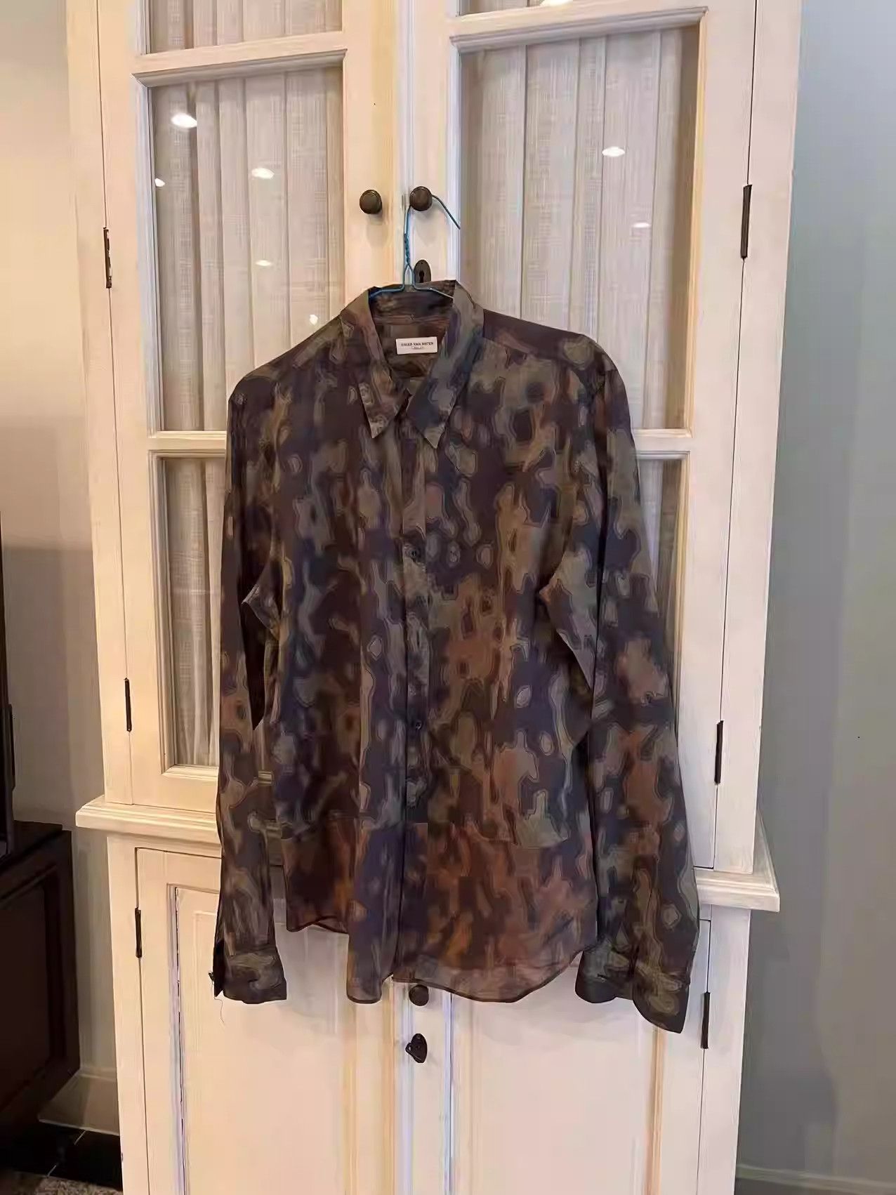 Dries Van Noten DRIES VAN NOTEN men's long-sleeved shirts Size US M / EU 48-50 / 2 - 1 Thumbnail