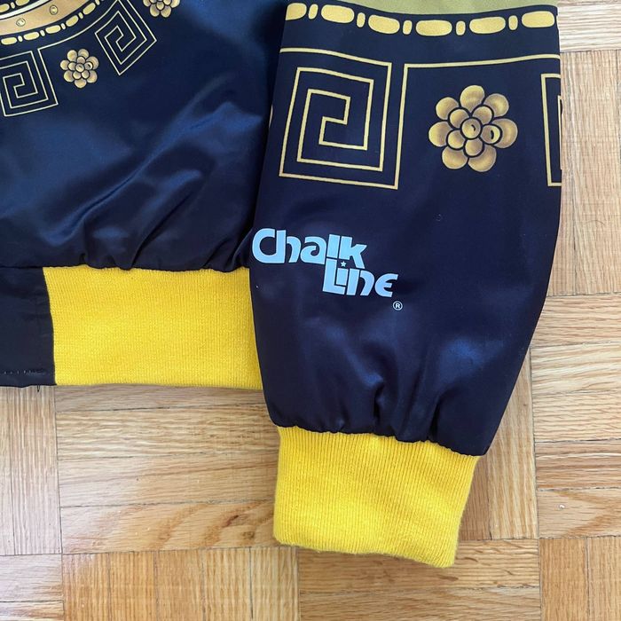 Chalk Line WWE The Rock Chalk Line bomber jacket Medium Grailed