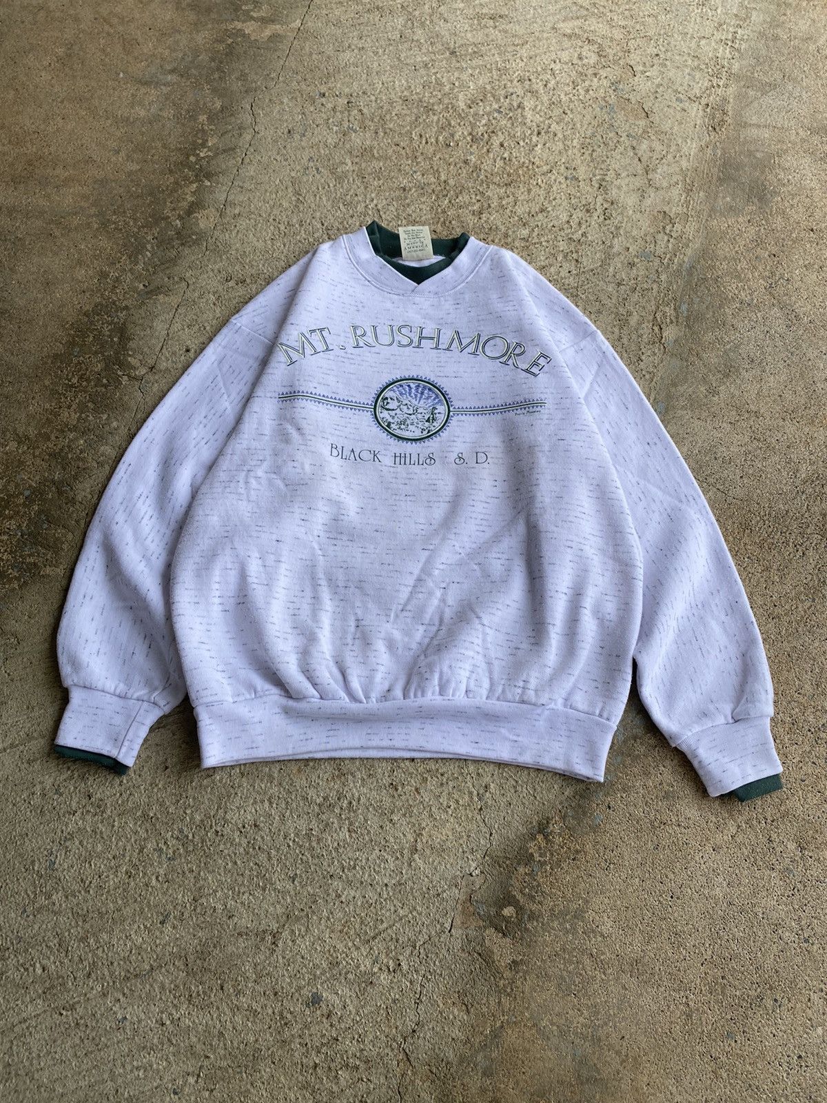 Japanese Brand × Vintage Vintage Crazy 90s Mount Rushmore Sweatshirt Size US M / EU 48-50 / 2 - 1 Thumbnail