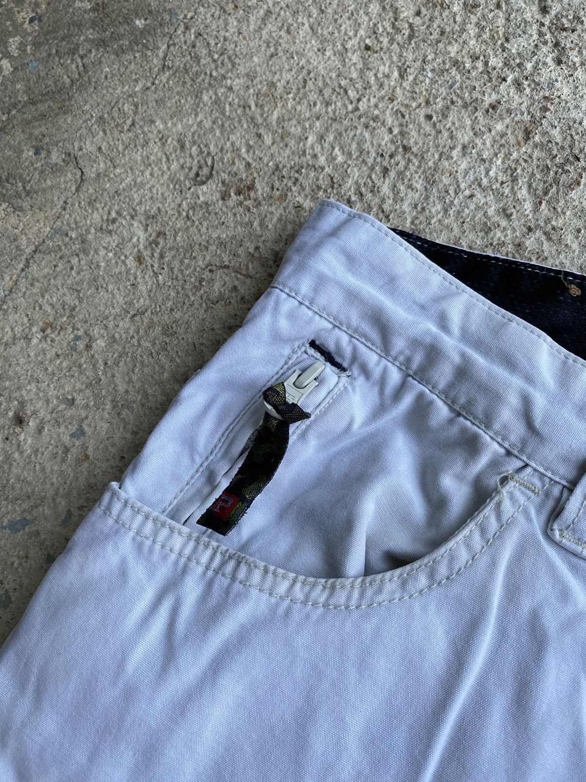 Japanese Brand × Vintage Vintage Y2K Plugg Jnco Style Distressed Cargo Shorts Size US 28 / EU 44 - 11 Thumbnail