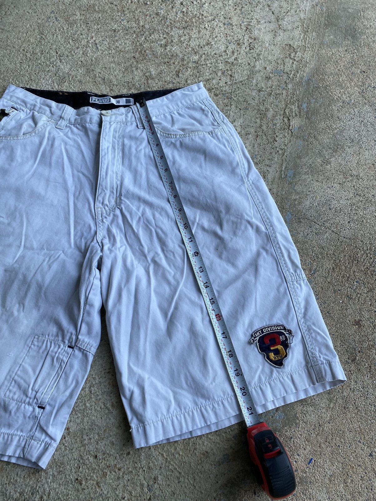Japanese Brand × Vintage Vintage Y2K Plugg Jnco Style Distressed Cargo Shorts Size US 28 / EU 44 - 16 Thumbnail