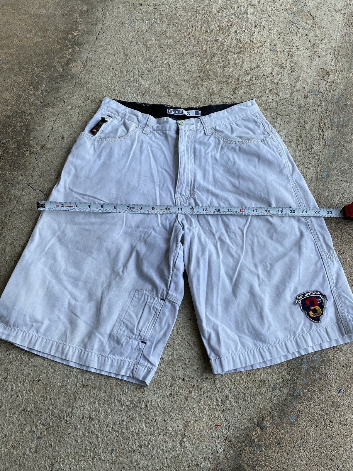 Japanese Brand × Vintage Vintage Y2K Plugg Jnco Style Distressed Cargo Shorts Size US 28 / EU 44 - 17 Thumbnail