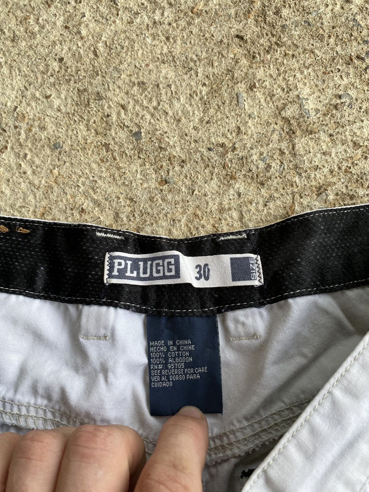 Japanese Brand × Vintage Vintage Y2K Plugg Jnco Style Distressed Cargo Shorts Size US 28 / EU 44 - 13 Thumbnail