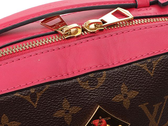 Louis Vuitton Shoulder Bag Santonge Monogram Freesia Pink