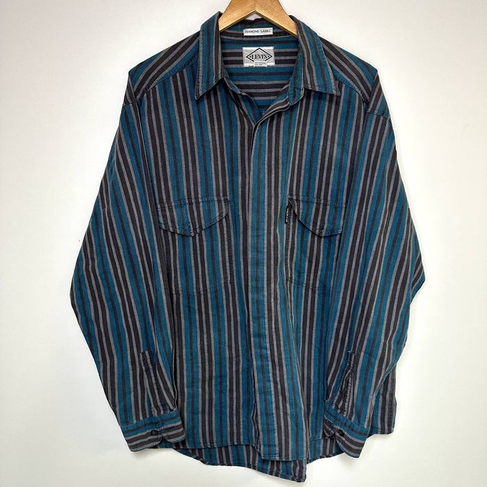 Levi's 90s Levis Button Up Shirt Diamond Label Western Wear | Grailed