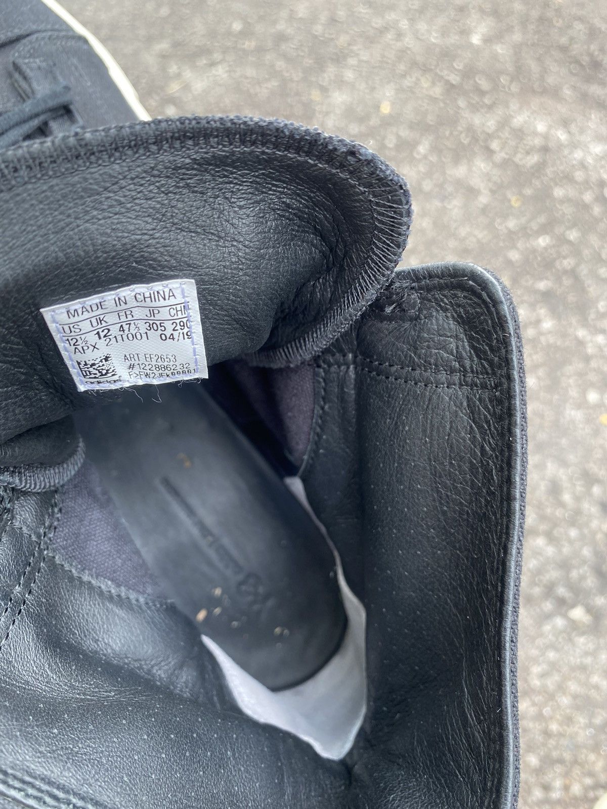 Yohji Yamamoto Y-3 x Adidas Yuben Hi Black Yohji Yamamoto Size US 12.5 / EU 45-46 - 9 Thumbnail