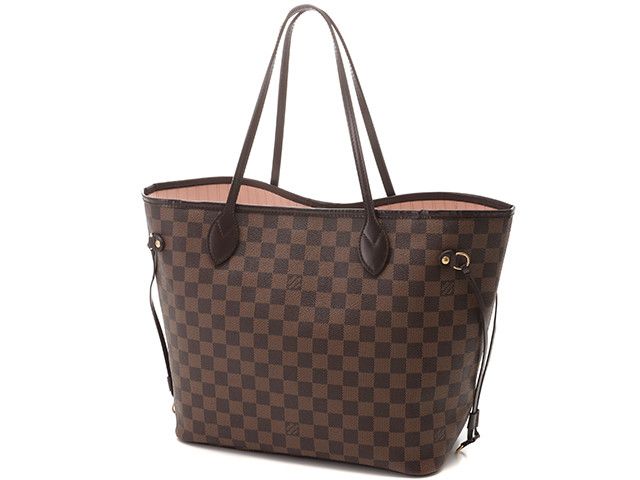 Louis Vuitton Neverfull MM Tote Bag Damier Rose Ballerine
