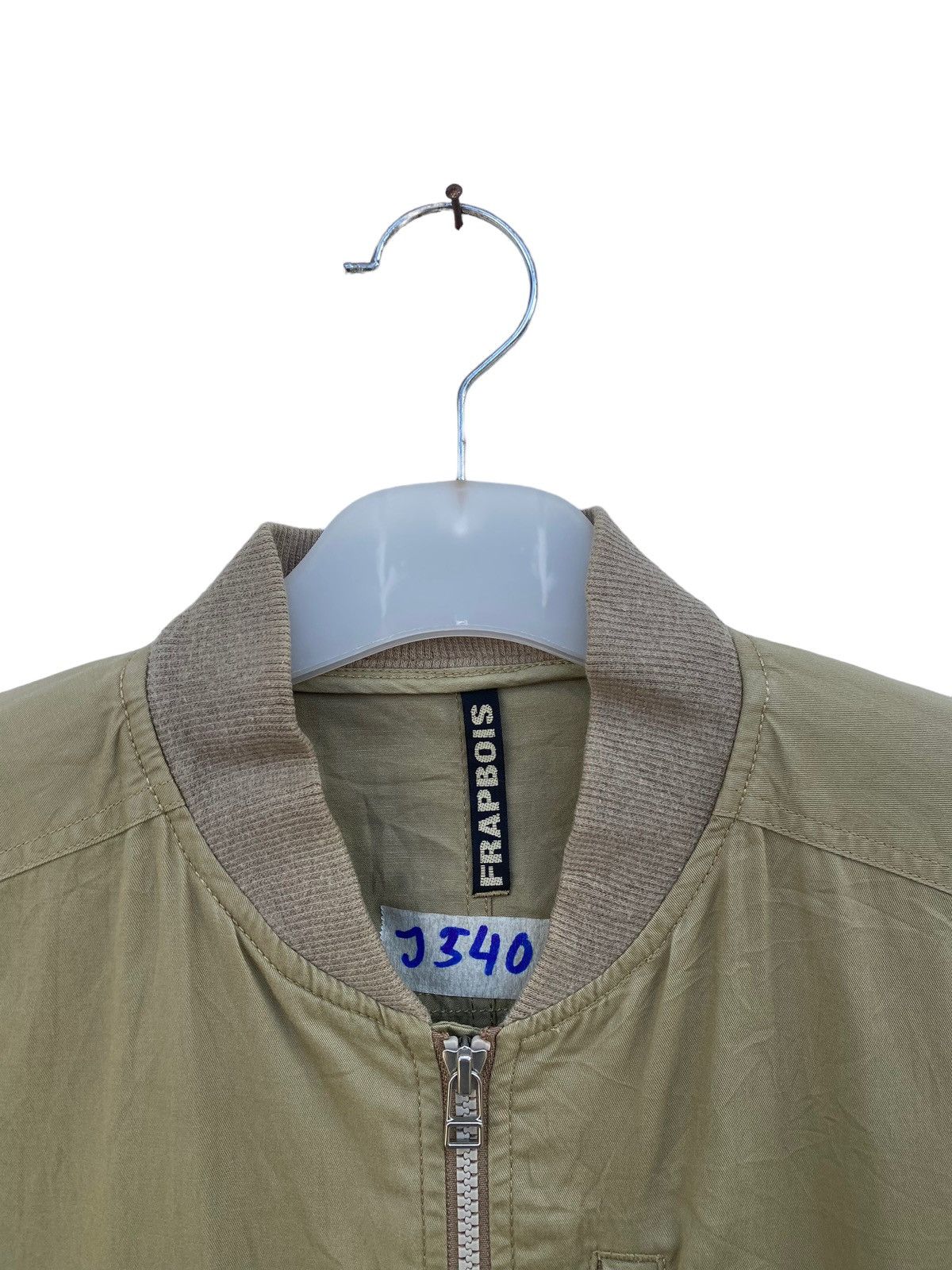 Frapbois Frapbois Issey Miyake Bomber Jacket Style Size US L / EU 52-54 / 3 - 3 Thumbnail