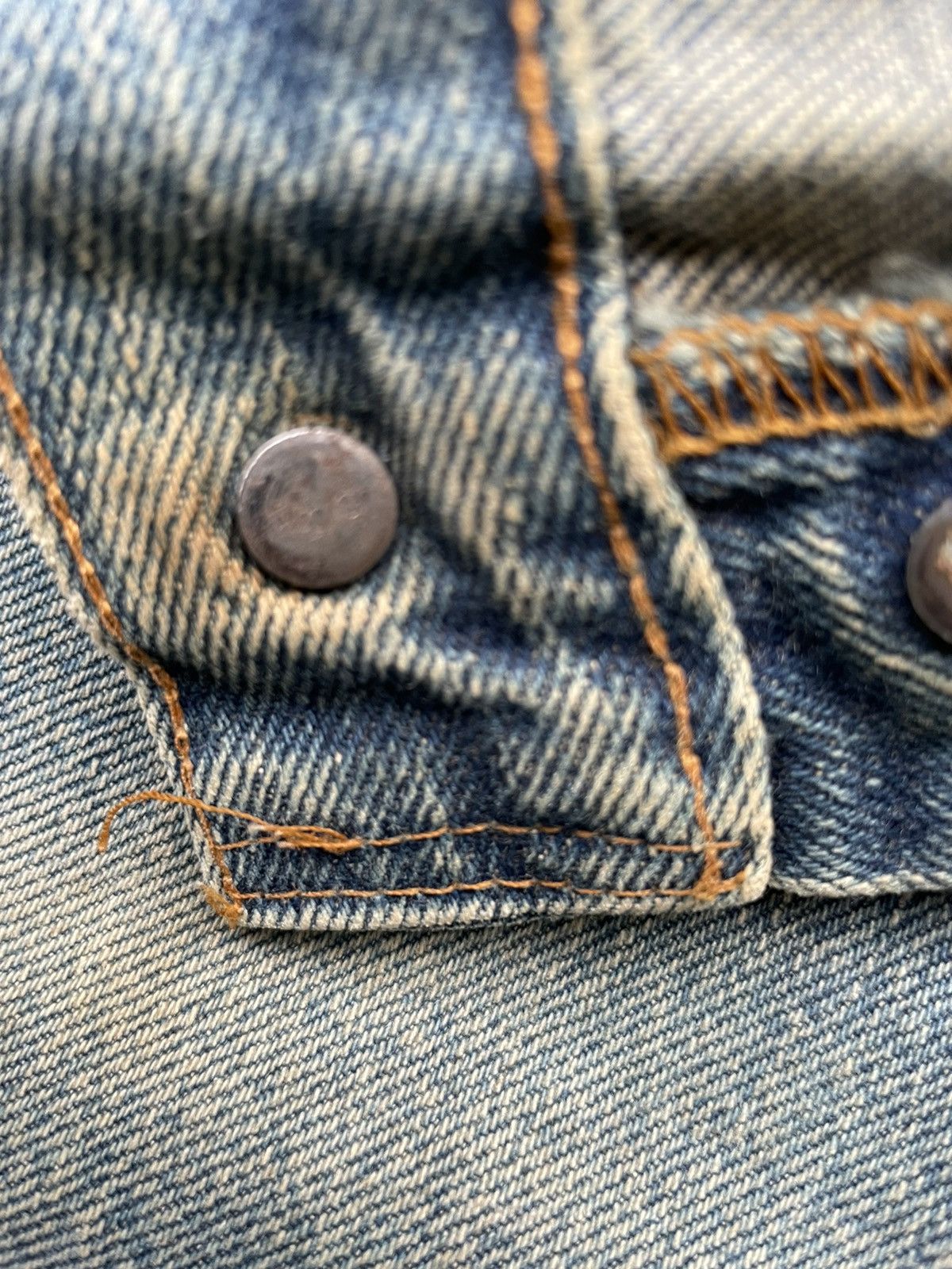 Levi's Vintage Levis 501e Redline 1993 Aging Faded & Rework Denim Size US 30 / EU 46 - 21 Thumbnail