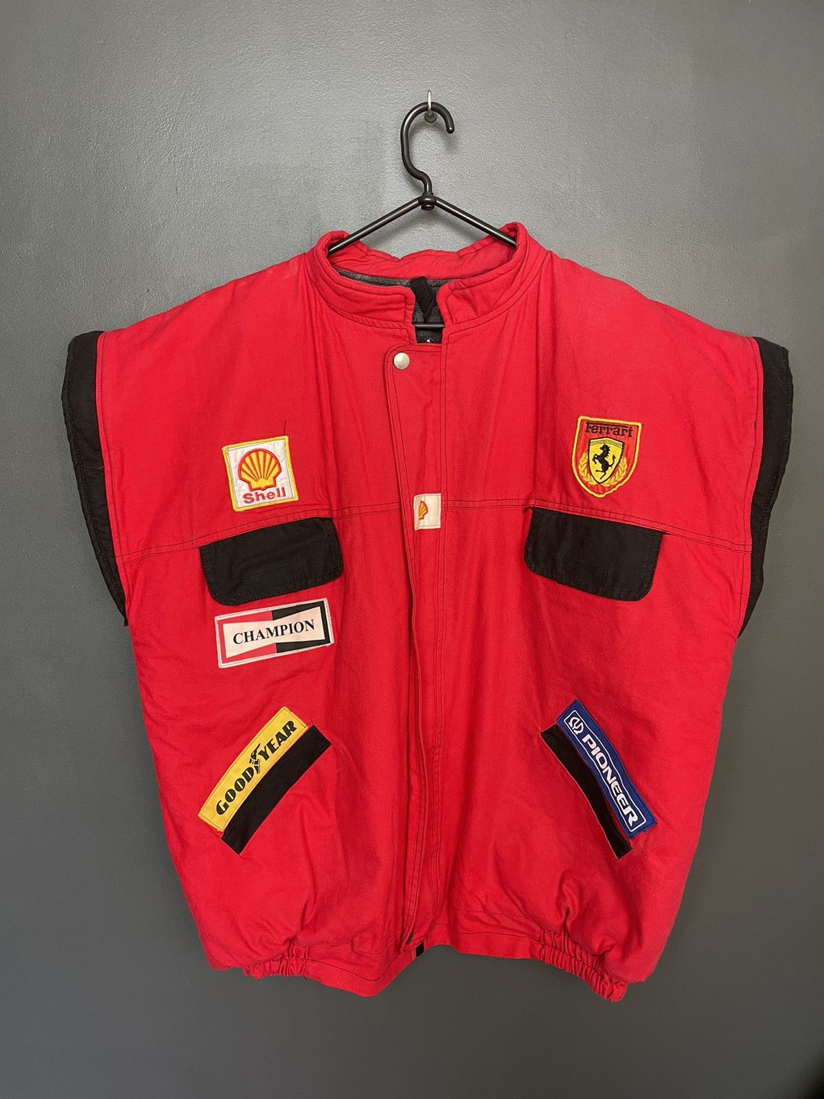Ferrari × Racing × Vintage Vintage Ferrari F1 Racing Vest | Grailed
