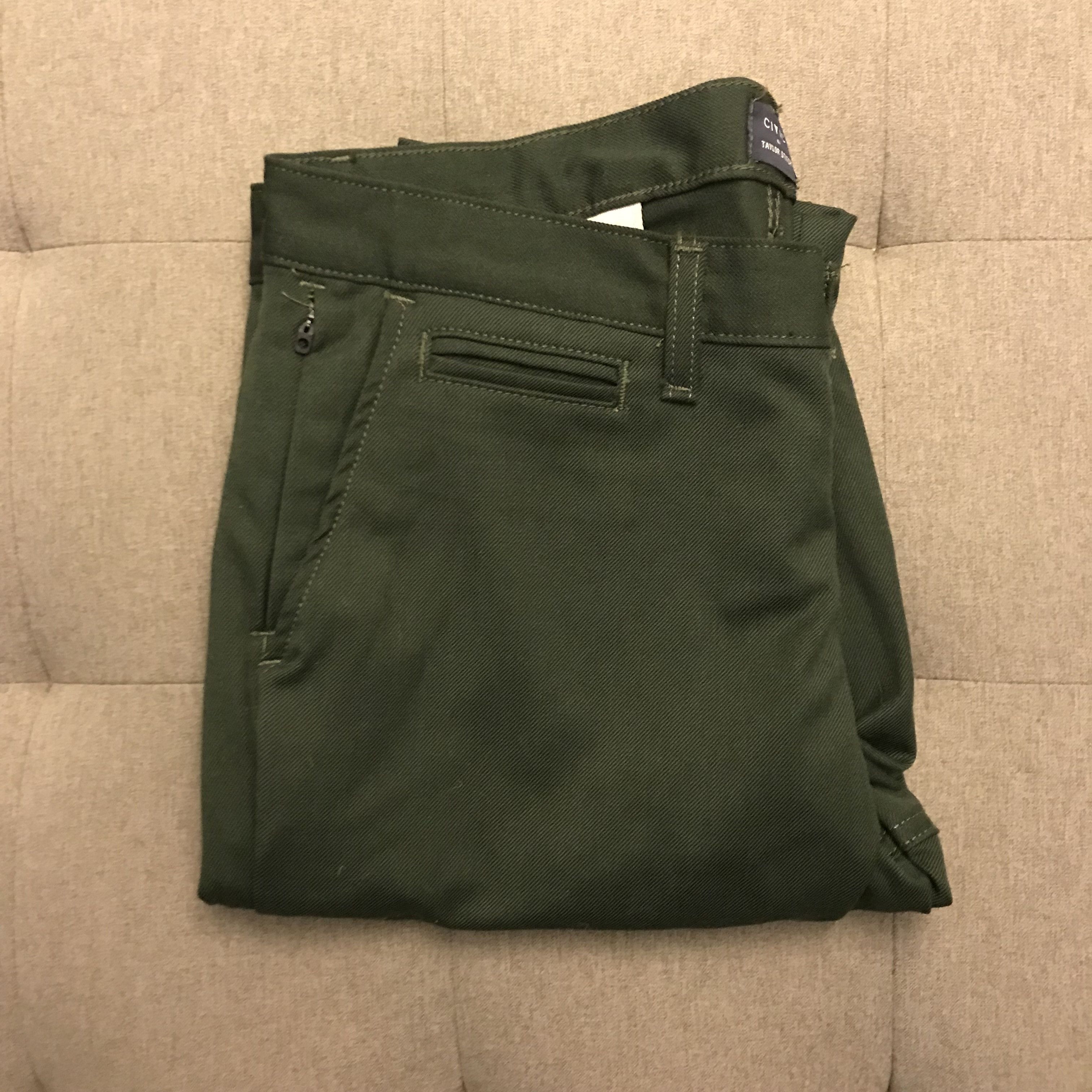 Taylor Stitch Civic Commuter Pants in Olive | Grailed