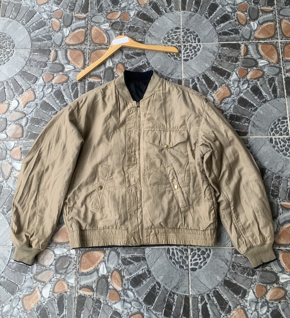 PPFM × Vintage Vintage PPFM Reversible Bomber Flight Jacket Size US M / EU 48-50 / 2 - 2 Thumbnail