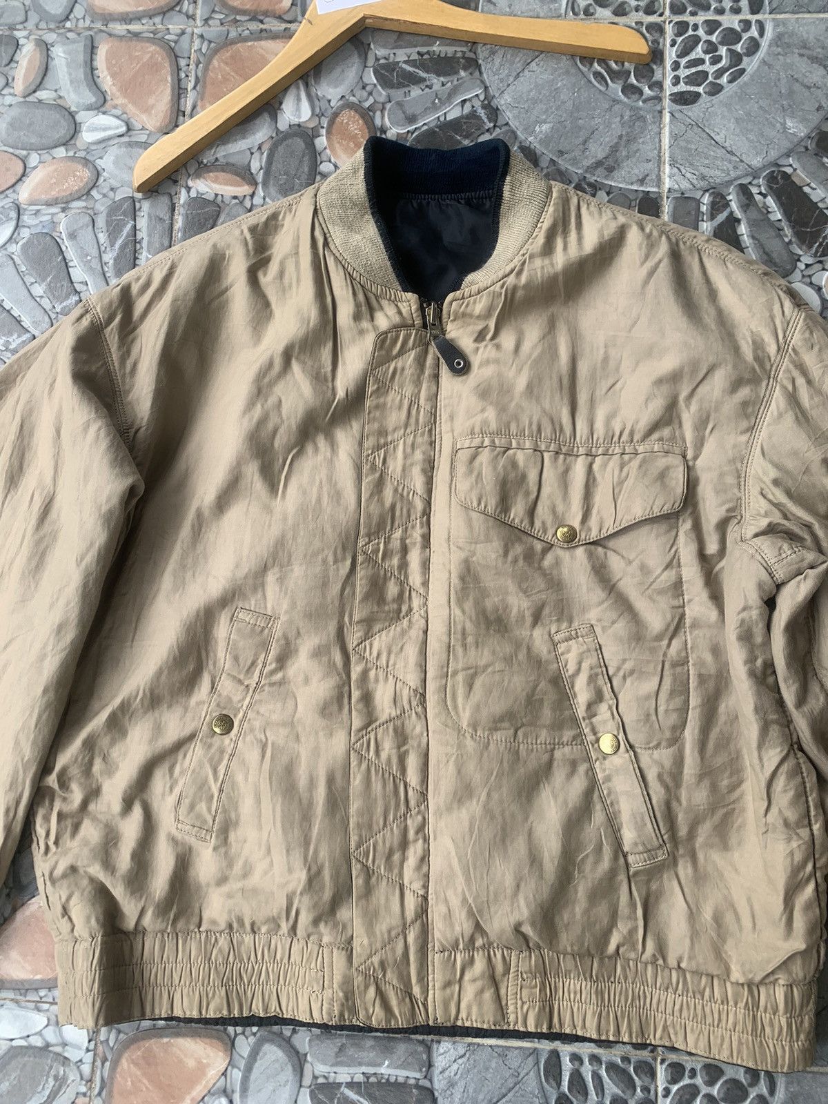 PPFM × Vintage Vintage PPFM Reversible Bomber Flight Jacket Size US M / EU 48-50 / 2 - 16 Thumbnail