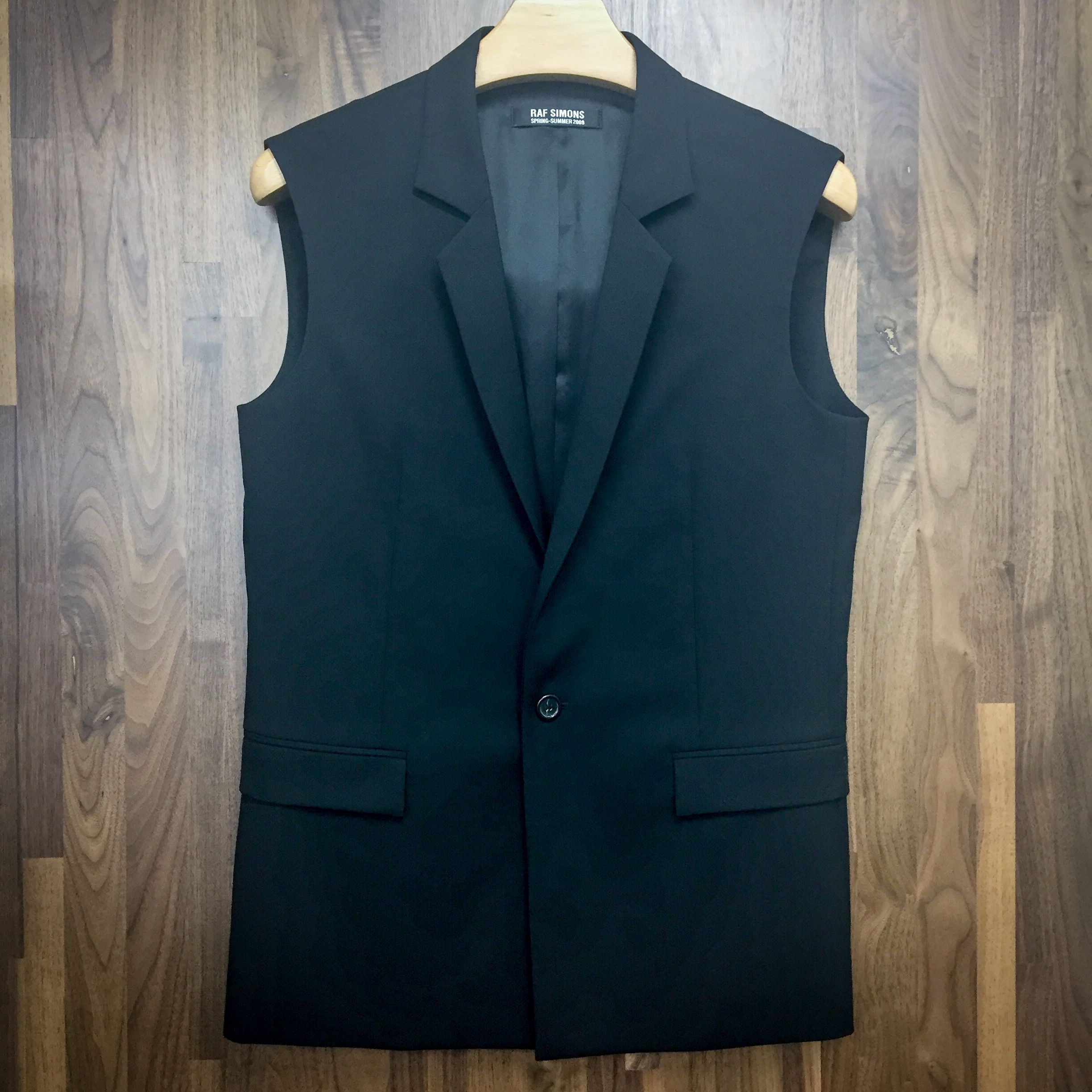 RAF SIMONS, Sleeveless Jacket