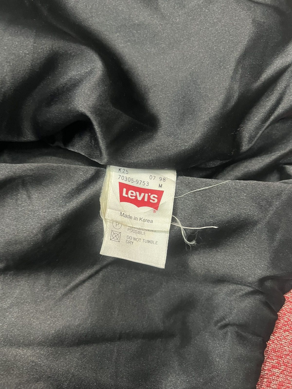 Levi's 🔥VINTAGE LEVI STRAUSS & CO. BOMBER JACKET Size US M / EU 48-50 / 2 - 14 Thumbnail
