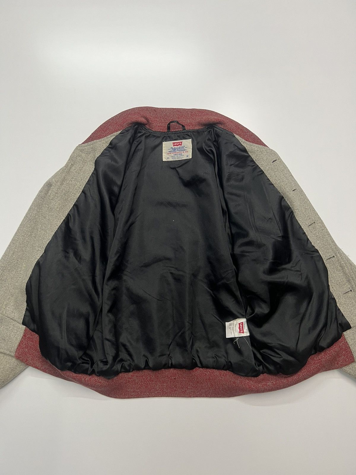 Levi's 🔥VINTAGE LEVI STRAUSS & CO. BOMBER JACKET Size US M / EU 48-50 / 2 - 12 Thumbnail