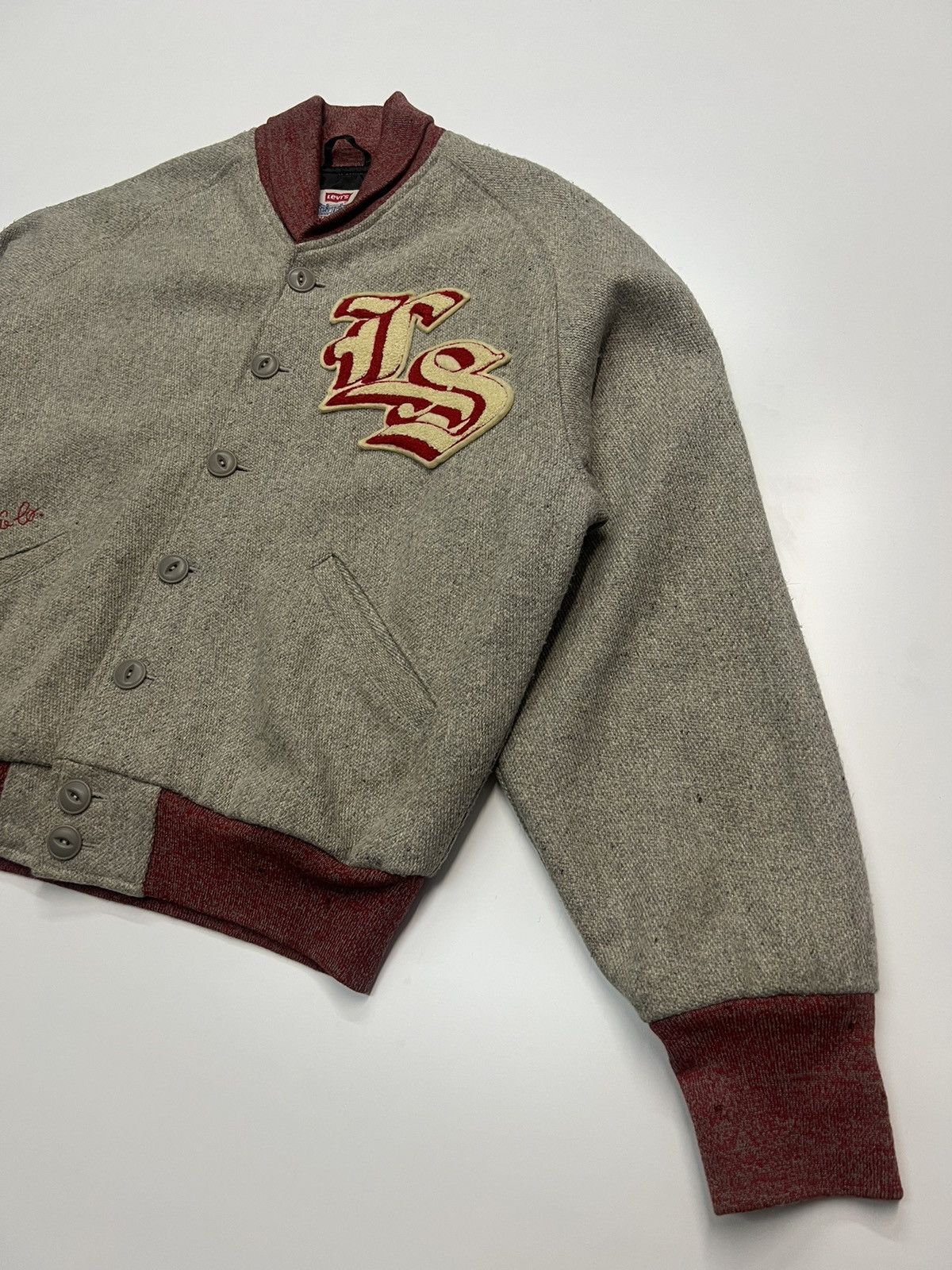 Levi's 🔥VINTAGE LEVI STRAUSS & CO. BOMBER JACKET Size US M / EU 48-50 / 2 - 4 Thumbnail