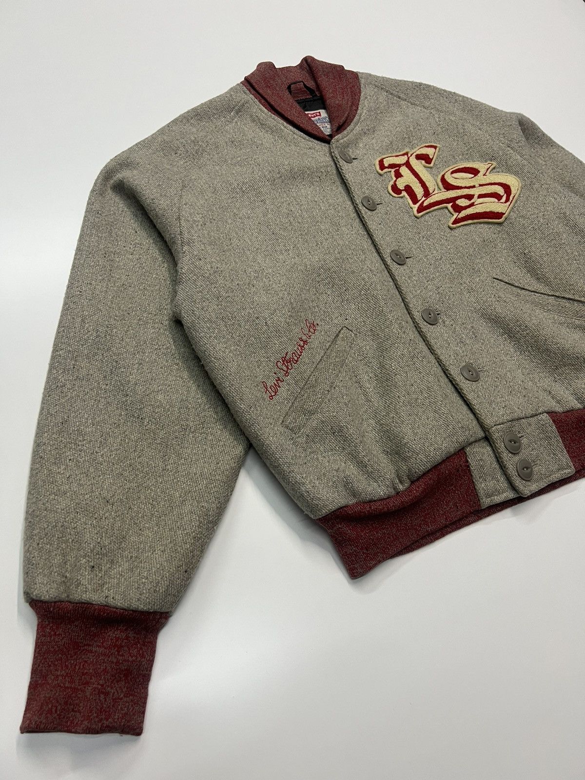 Levi's 🔥VINTAGE LEVI STRAUSS & CO. BOMBER JACKET Size US M / EU 48-50 / 2 - 3 Thumbnail