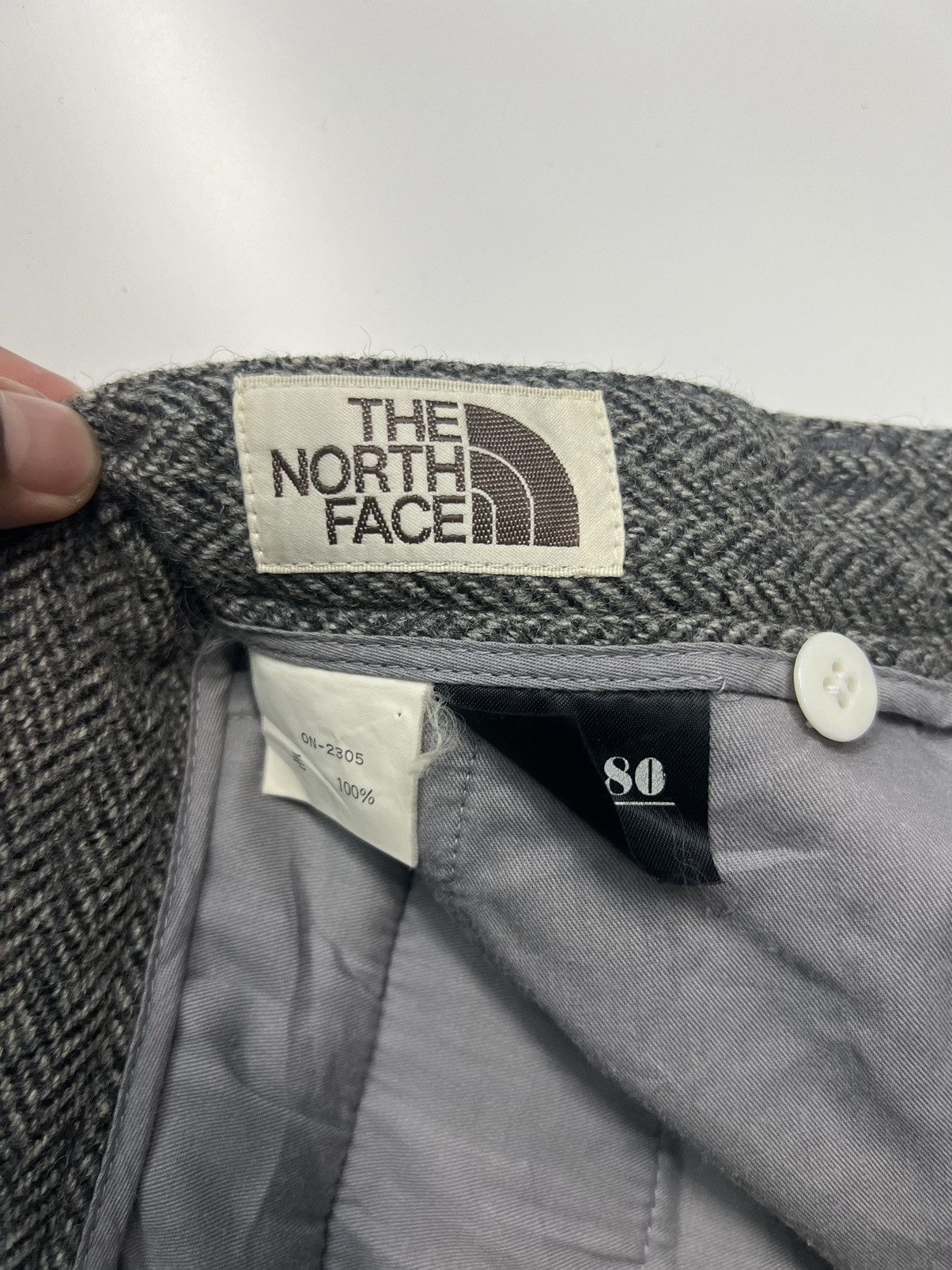 The North Face 🔥THE NORTH FACE WOOL FISHBONE PANTS SIZE 31 Size US 31 - 6 Thumbnail