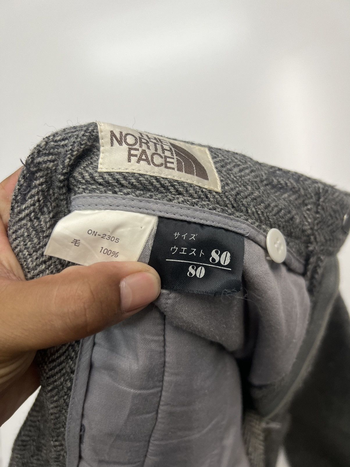 The North Face 🔥THE NORTH FACE WOOL FISHBONE PANTS SIZE 31 Size US 31 - 7 Thumbnail
