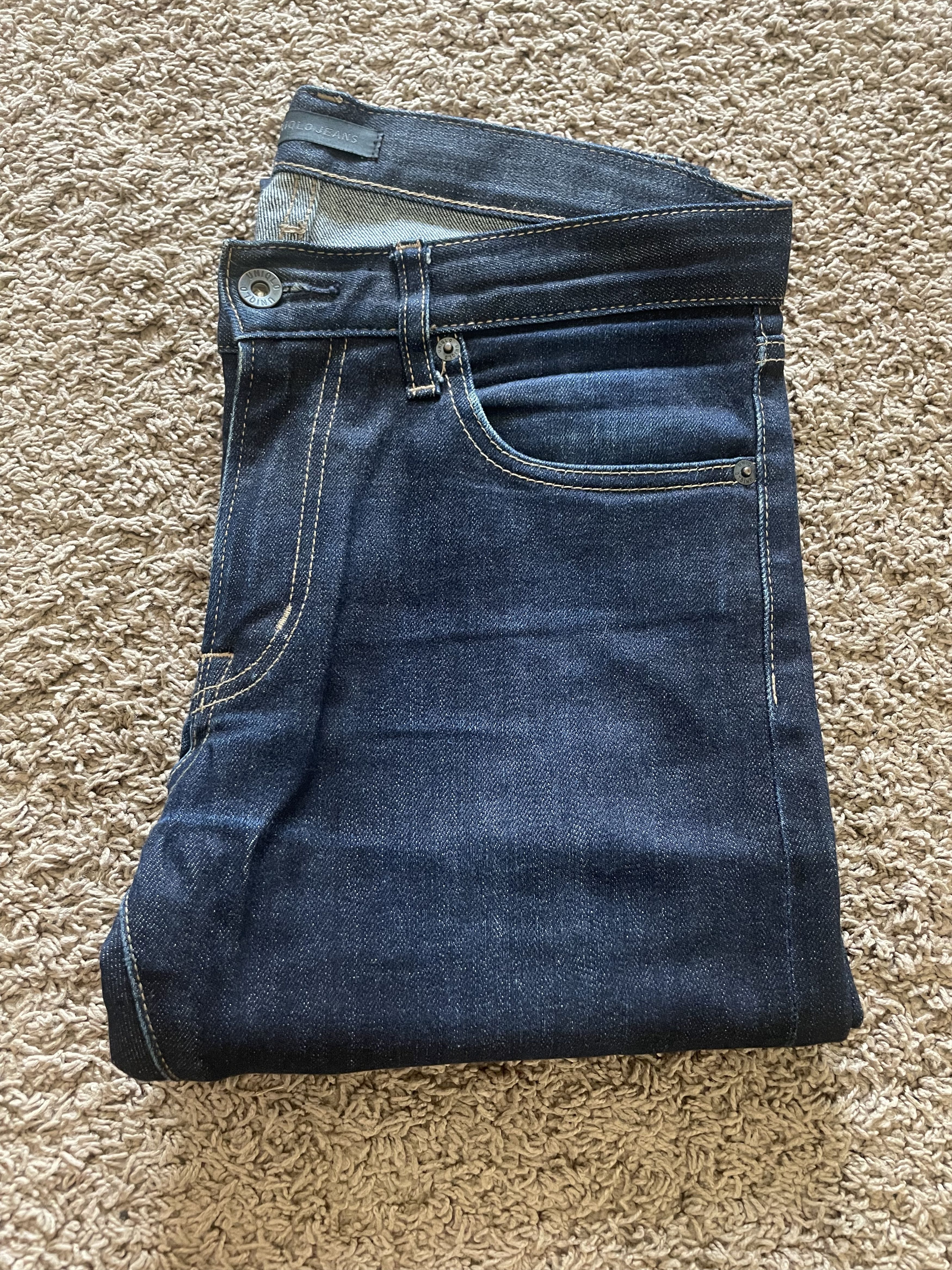 Uniqlo Skinny Selvedge Denim W29L34 Size US 29 - 1 Thumbnail