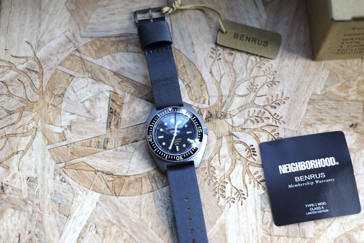 Neighborhood Neighborhood x BENRUS Watch TYPE-1 MOD | Grailed