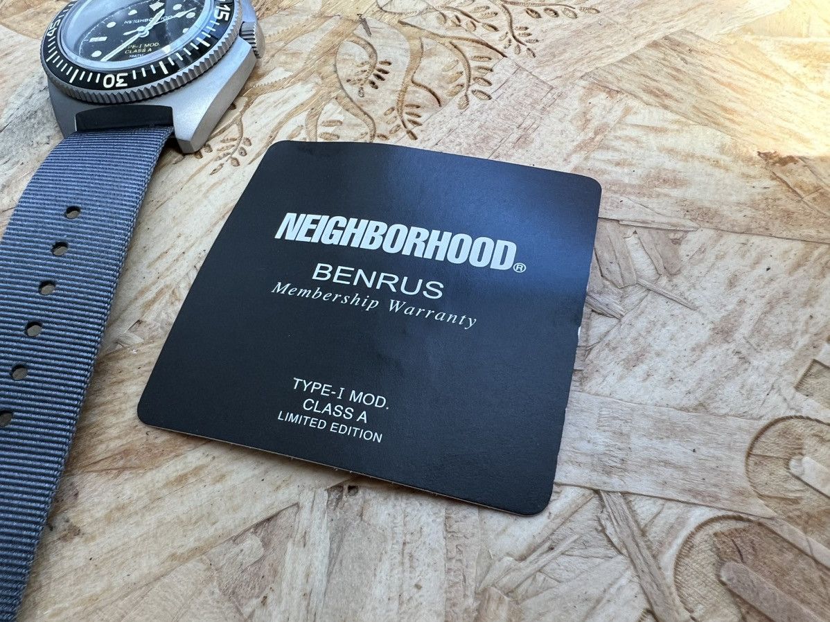 Neighborhood Neighborhood x BENRUS Watch TYPE-1 MOD | Grailed