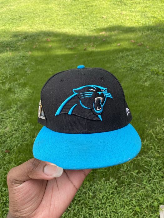 Carolina Panthers Fitted Vintage Hat 90s Hat Cap Size 7