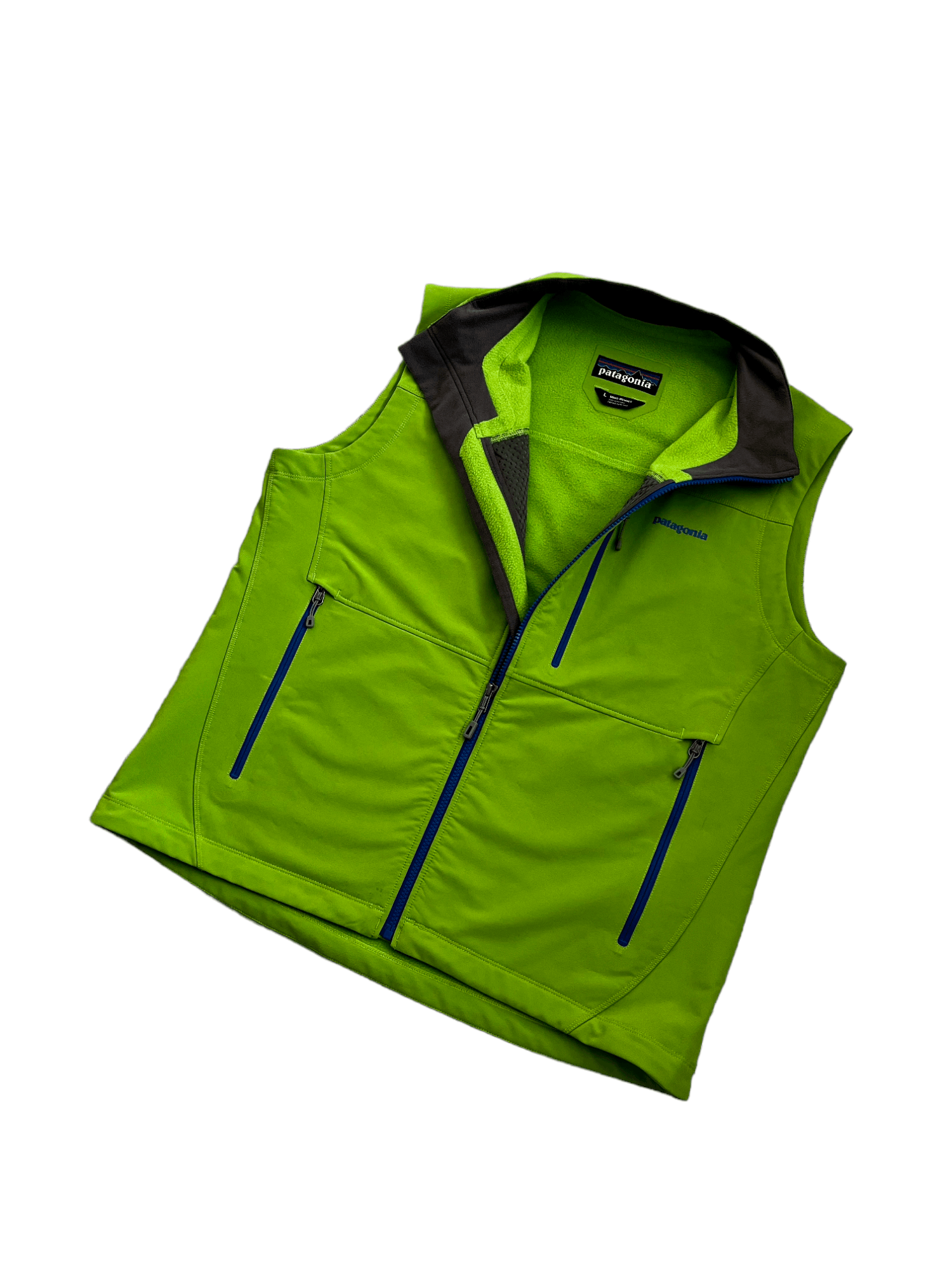Patagonia 🧗 Patagonia Softshell Green Vest Outdoor Size US L / EU 52-54 / 3 - 3 Thumbnail