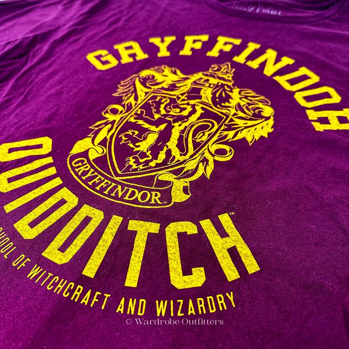 Designer Harry Potter Gryffindor Quidditch Tee Shirt Grailed