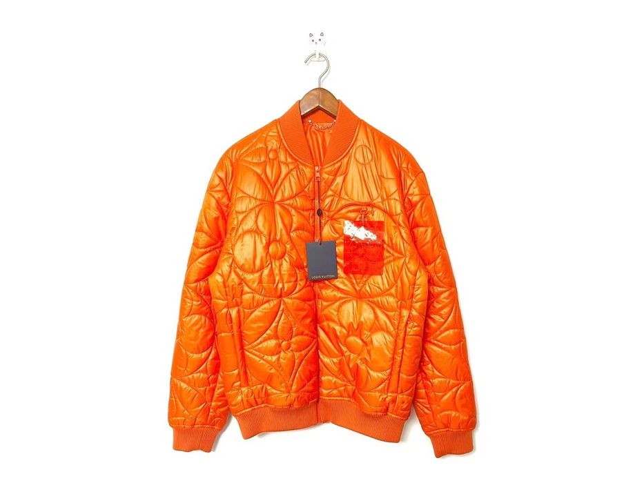 Orange Louis Vuitton Jacket