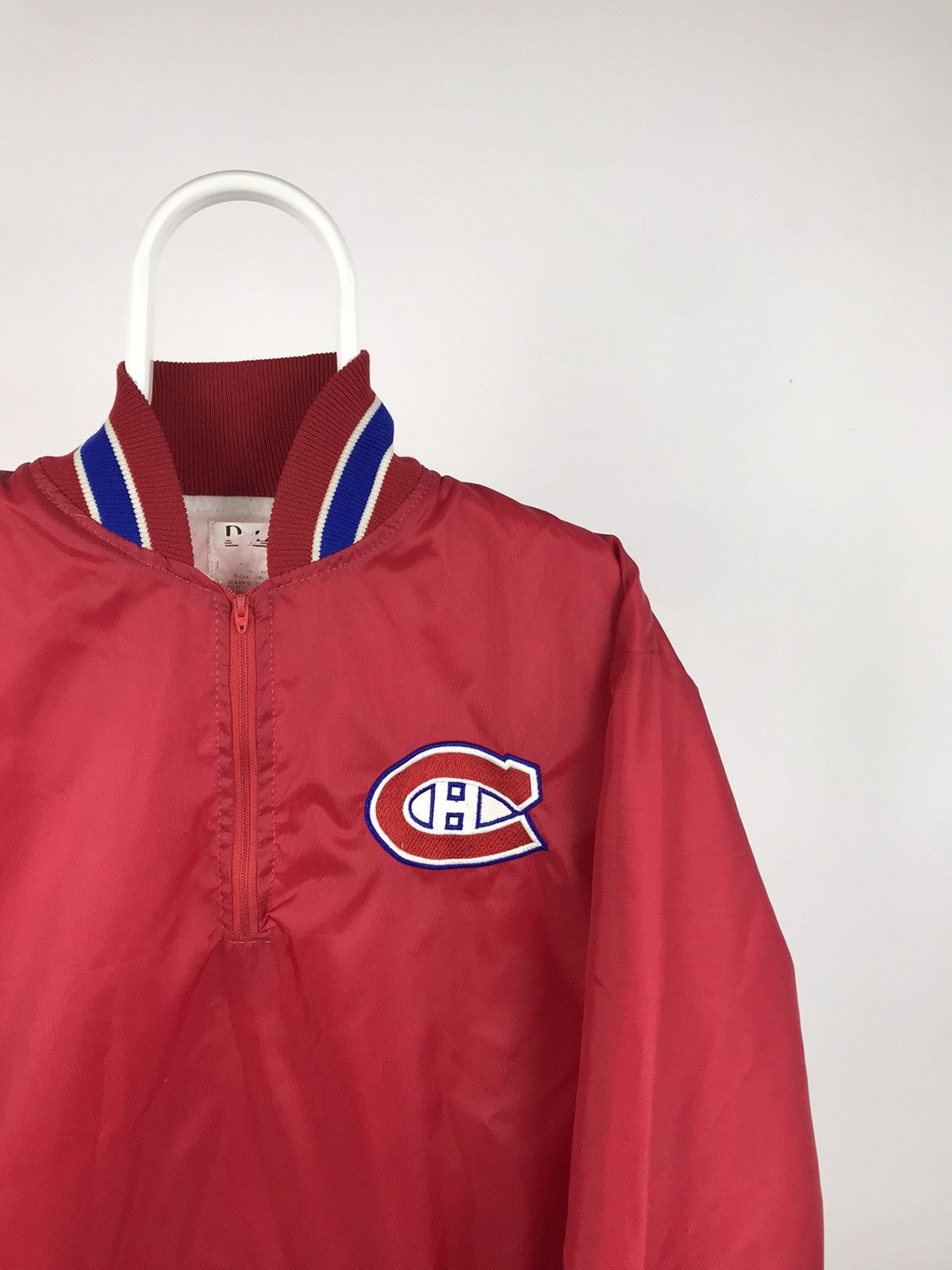 Vintage Vintage De Long Made In USA Satin Bomber Zip Jacket NHL Size US L / EU 52-54 / 3 - 2 Thumbnail