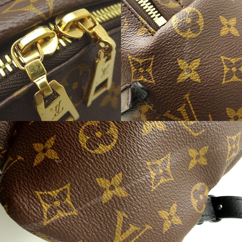 Louis Vuitton Monogram Palm Springs Backpack MM Brown