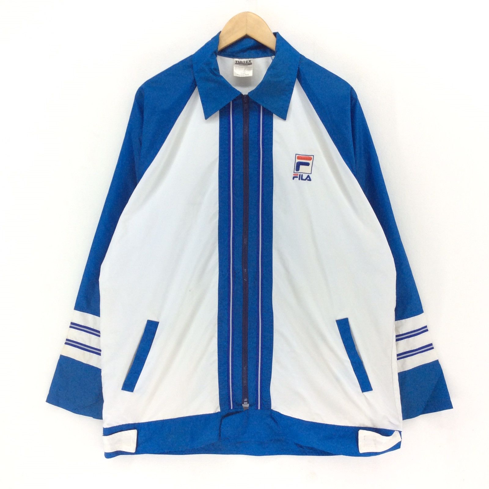 Vintage Fila Jacket Fila Windbreaker Fila Biella Italia Sweatshirt Big